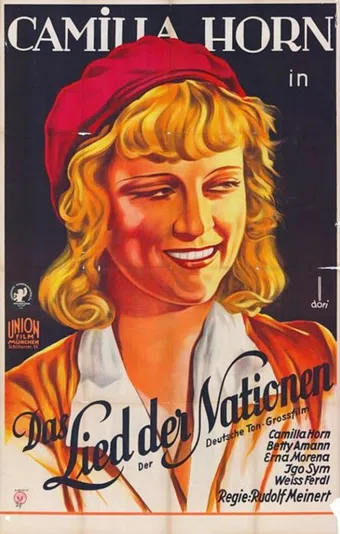 das lied der nationen 1931 poster