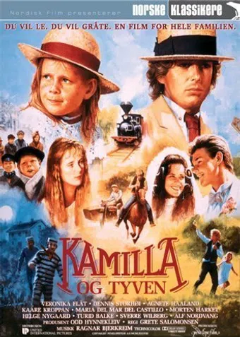 kamilla og tyven 1988 poster