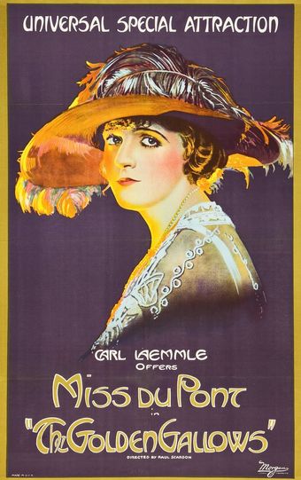 the golden gallows 1922 poster