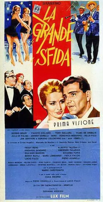 sanremo - la grande sfida 1960 poster