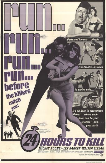 24 hours to kill 1965 poster