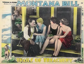 trails of treachery 1928 poster