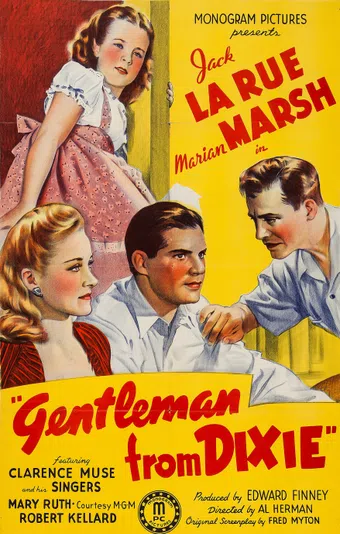 gentleman from dixie 1941 poster