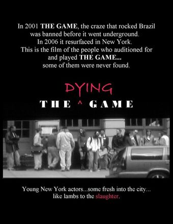 the dying game 2012 poster