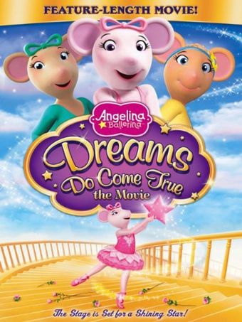 angelina ballerina: dreams do come true 2012 poster