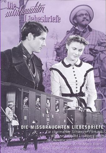 die mißbrauchten liebesbriefe 1940 poster