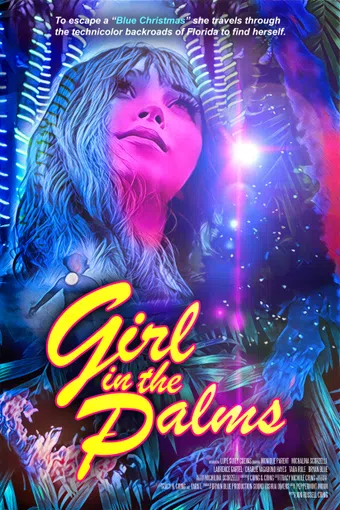 girl in the palms 2023 poster