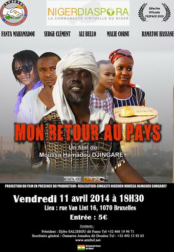 mon retour au pays 2013 poster