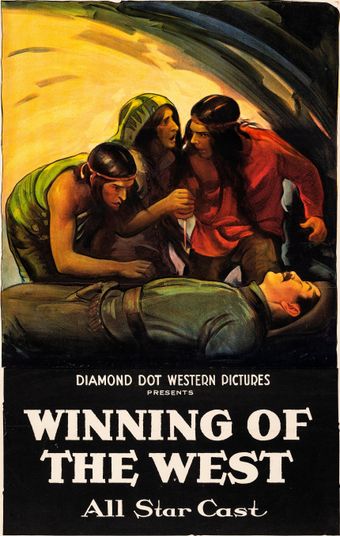 winning of the west 1922 poster