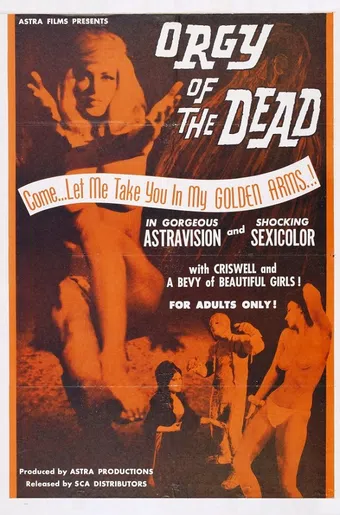 orgy of the dead 1965 poster