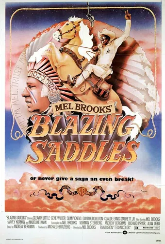 blazing saddles 1974 poster