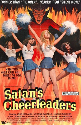 satan's cheerleaders 1977 poster