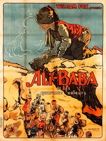 ali baba and the forty thieves 1918 poster