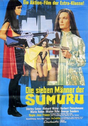 die sieben männer der sumuru 1969 poster