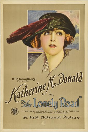 the lonely road 1923 poster