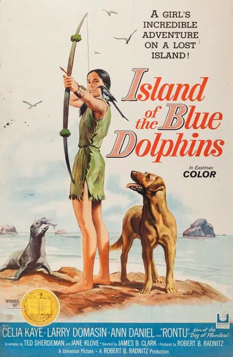 island of the blue dolphins 1964 poster