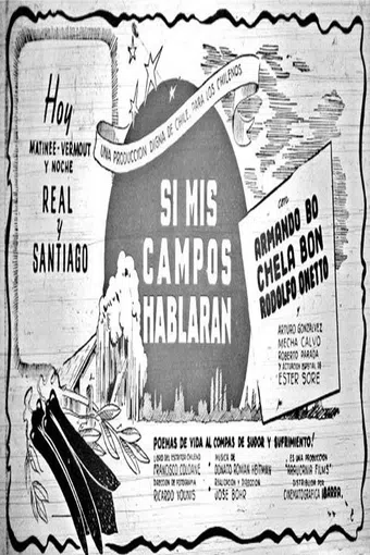 si mis campos hablaran 1947 poster