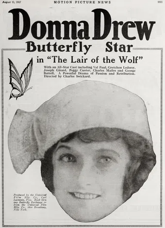 the lair of the wolf 1917 poster