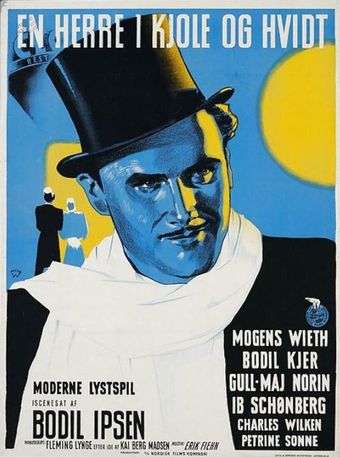 en herre i kjole og hvidt 1942 poster