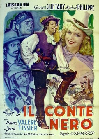 le cavalier noir 1945 poster