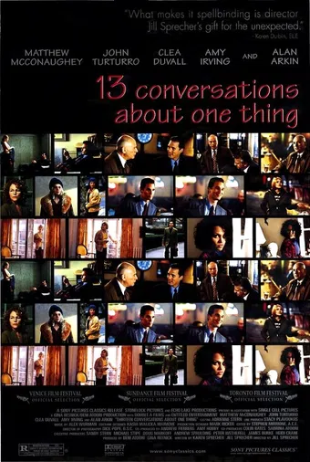 thirteen conversations about one thing 2001 poster