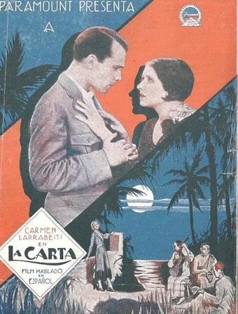 la carta 1931 poster