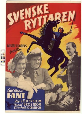 svenske ryttaren 1949 poster