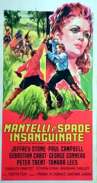 mantelli e spade insanguinate 1959 poster