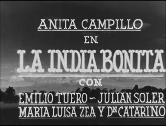 la india bonita 1938 poster