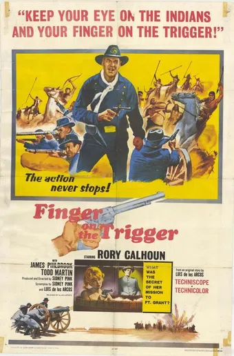 finger on the trigger 1965 poster