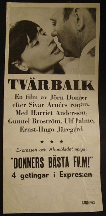 tvärbalk 1967 poster