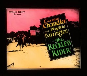 the reckless rider 1932 poster