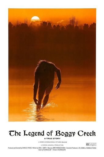 the legend of boggy creek 1972 poster