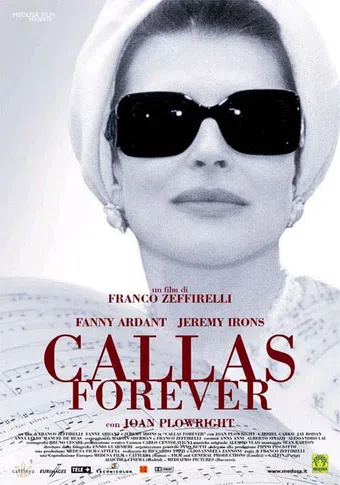 callas forever 2002 poster