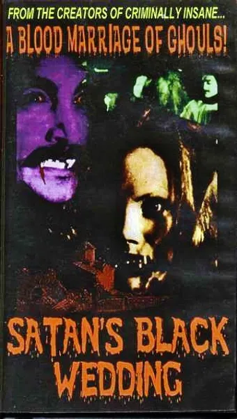 satan's black wedding 1976 poster