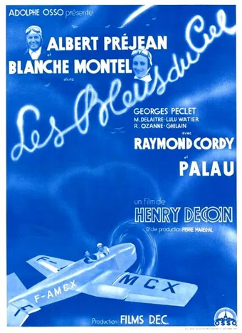 les bleus du ciel 1933 poster