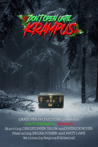 don't open until krampus poster