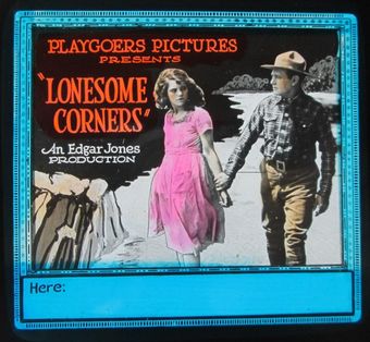 lonesome corners 1922 poster