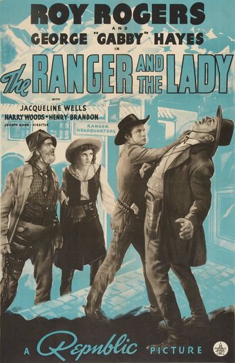 the ranger and the lady 1940 poster