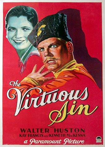 the virtuous sin 1930 poster