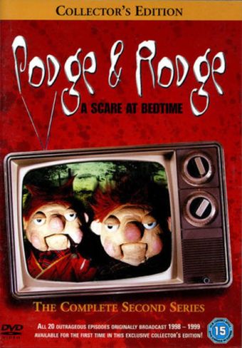 podge and rodge: a scare at bedtime 1997 poster