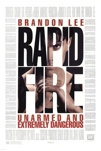 rapid fire 1992 poster