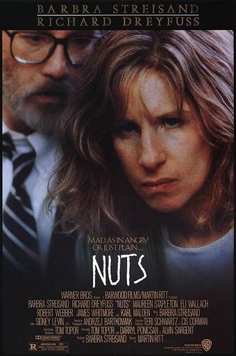 nuts 1987 poster