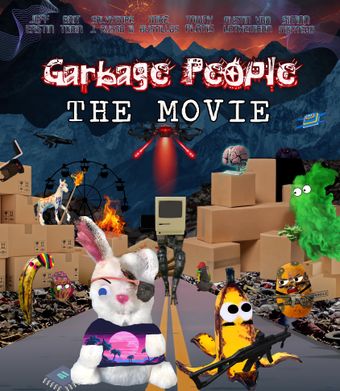 garbage people: the movie poster