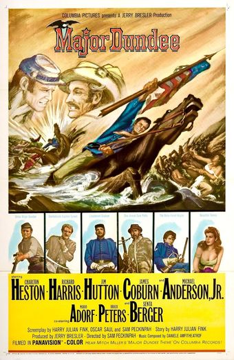 major dundee 1965 poster