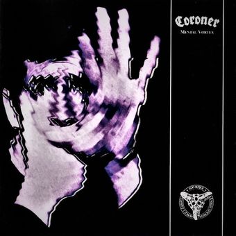 coroner: mental vortex 1991 poster