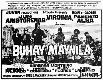 buhay maynila 1972 poster