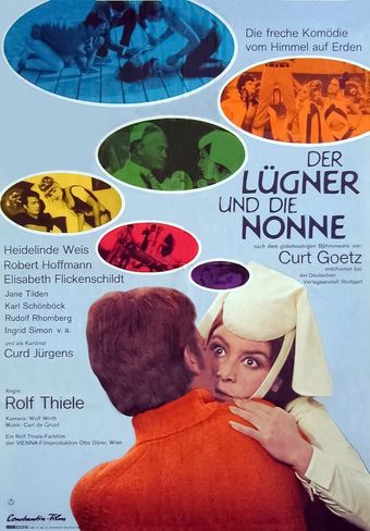 der lügner und die nonne 1967 poster