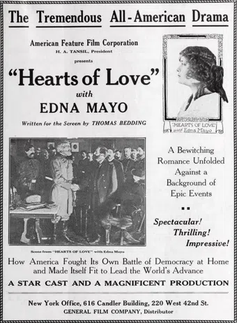 hearts of love 1918 poster