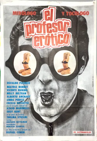 el profesor erótico 1976 poster